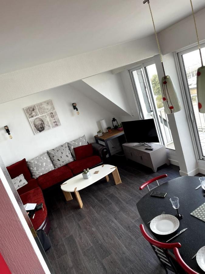 Quiberon appartement vue mer - accès plage Extérieur photo