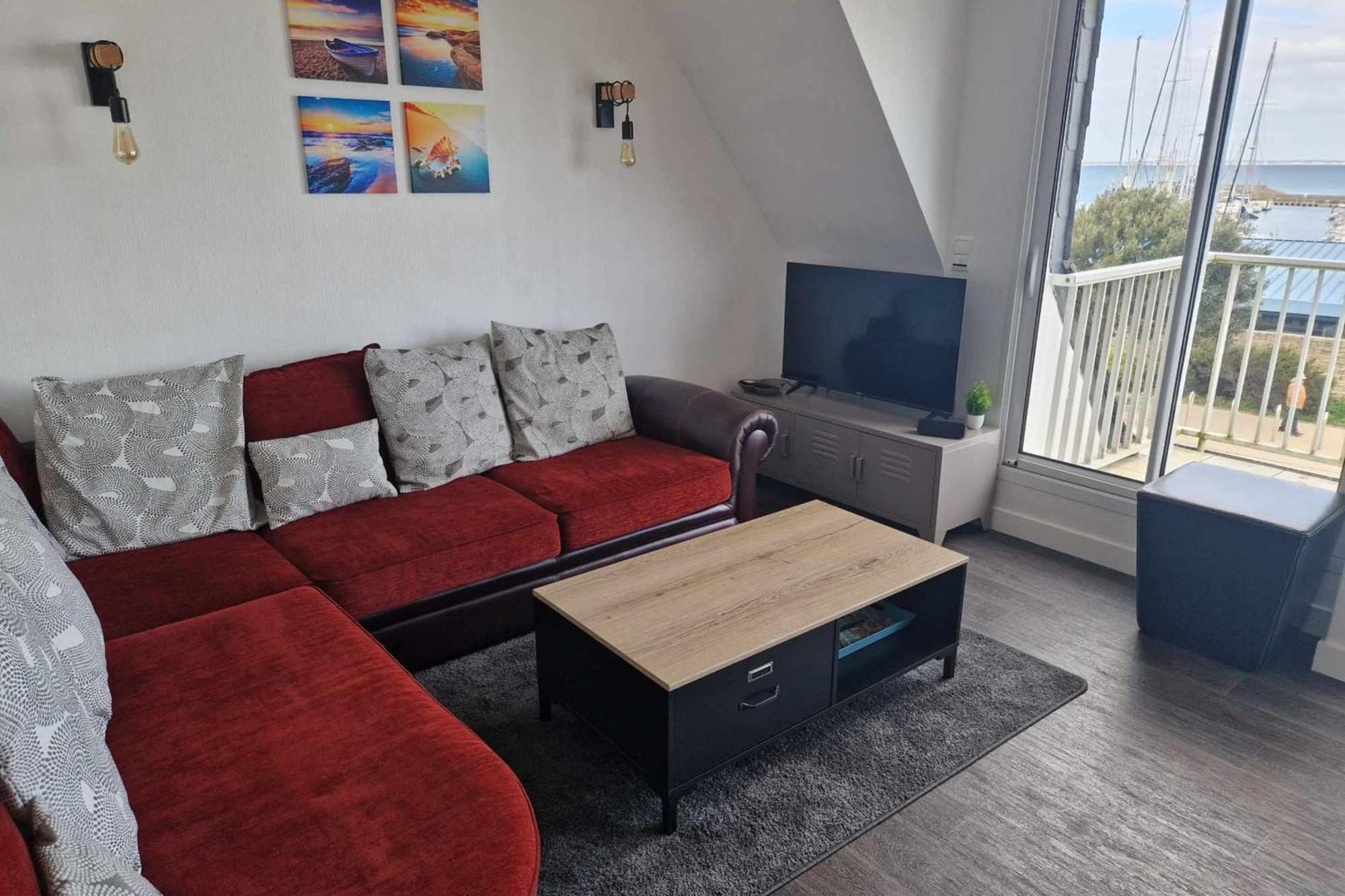 Quiberon appartement vue mer - accès plage Extérieur photo